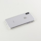 Coque iPhone Xs Max - Bumper Blur - Transparent