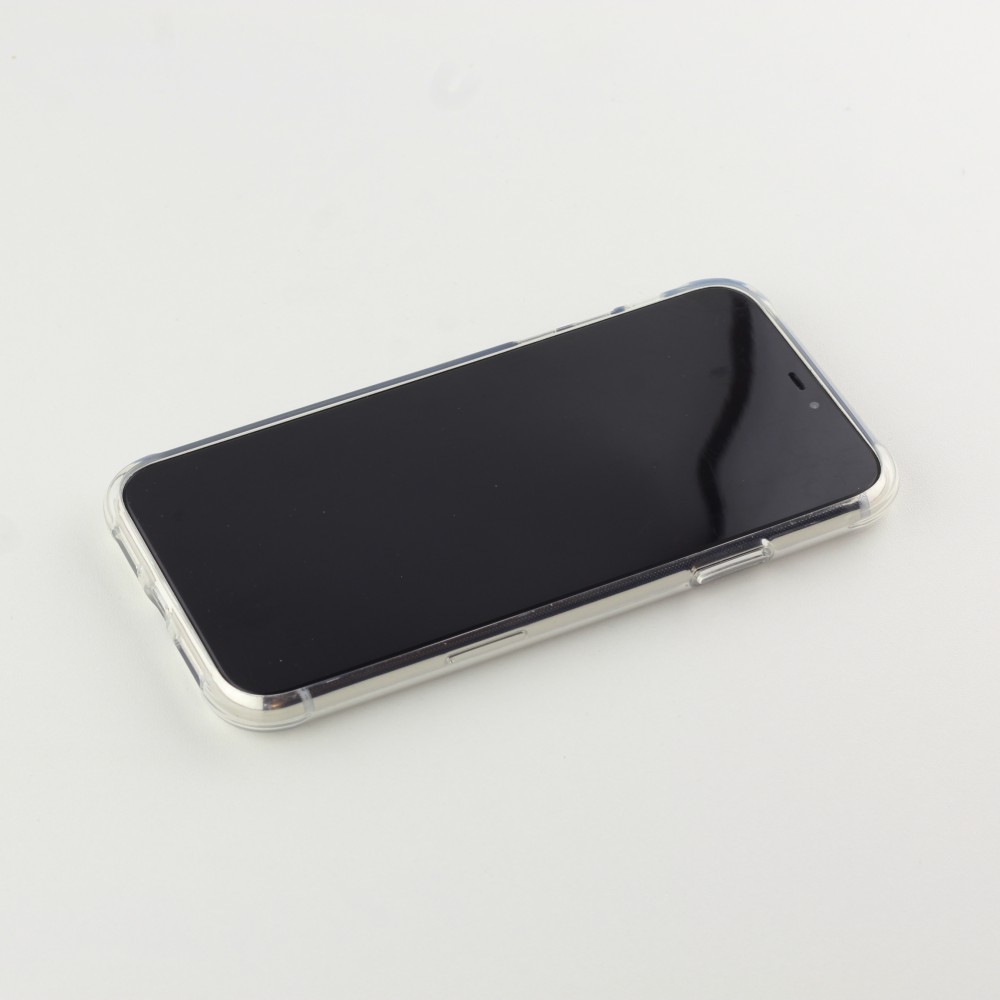 Coque iPhone Xs Max - Bumper Blur - Transparent