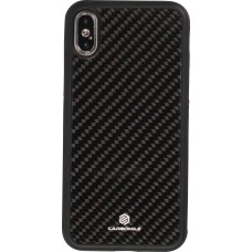 Coque iPhone X / Xs - Carbomile fibre de carbone