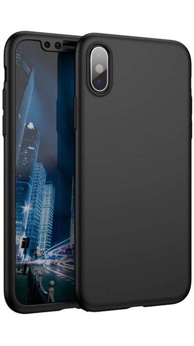 Coque iPhone 12 Pro Max - 360° Full Body - Noir