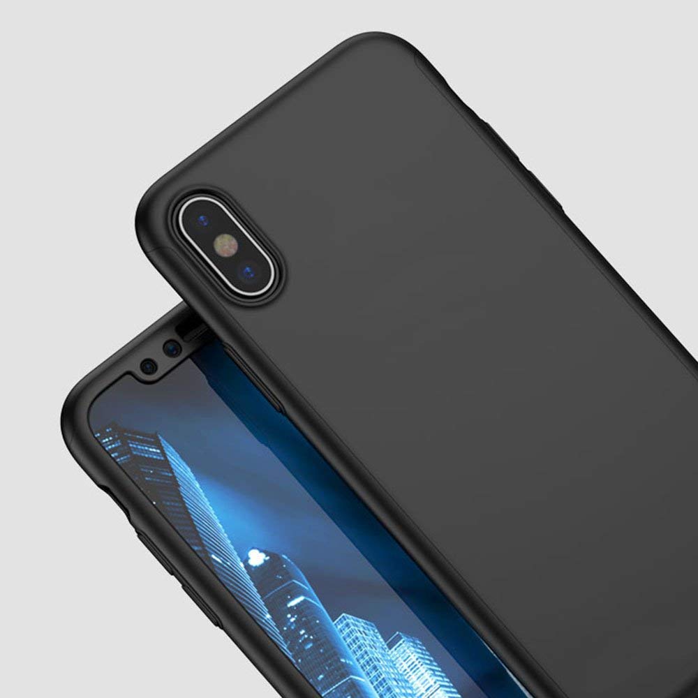 Coque iPhone 11 - 360° Full Body - Noir