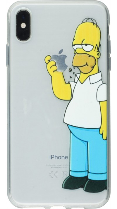 Coque iPhone X / Xs - Homer Simpson