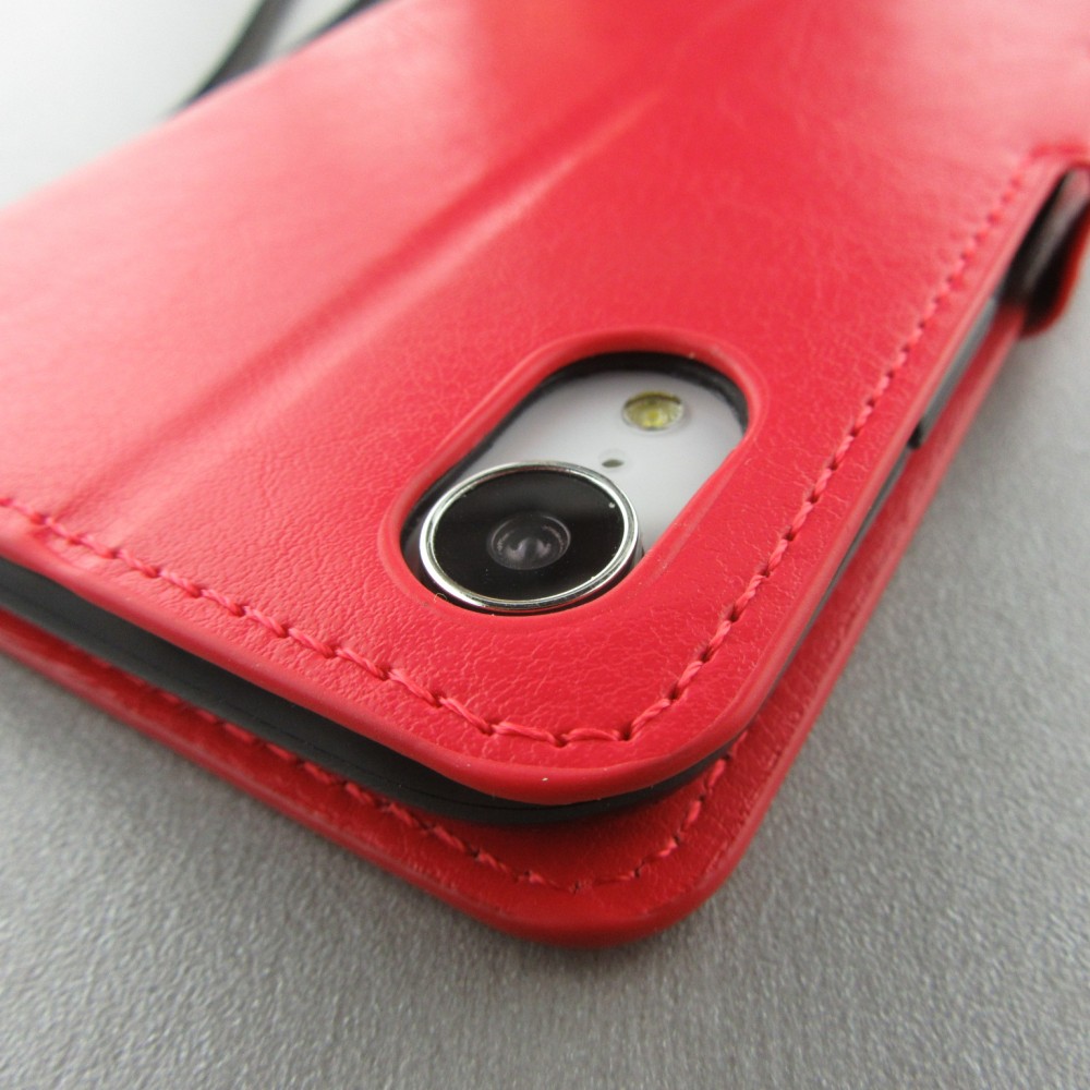 Hülle iPhone XR - Premium Flip - Rot