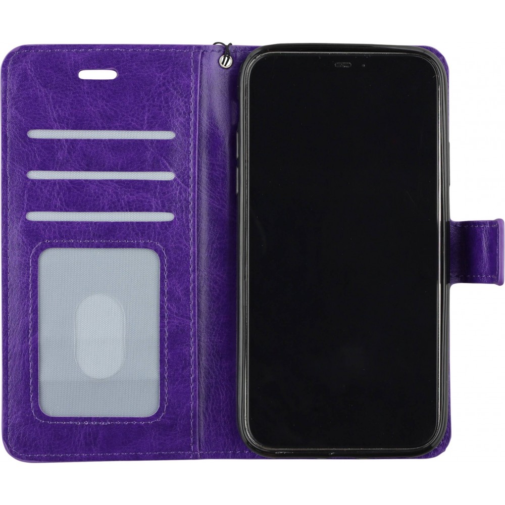 Hülle iPhone XR - Premium Flip - Violett