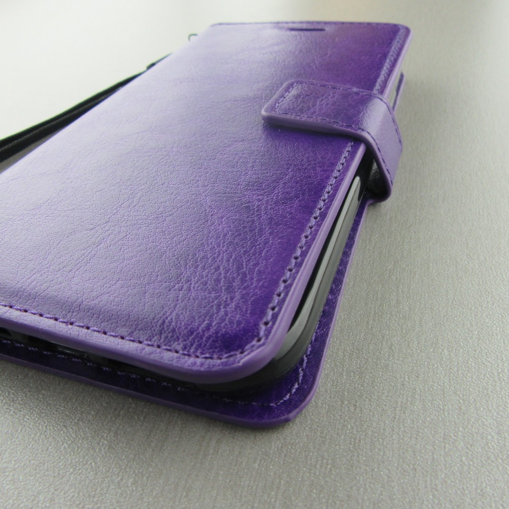 Hülle iPhone XR - Premium Flip - Violett