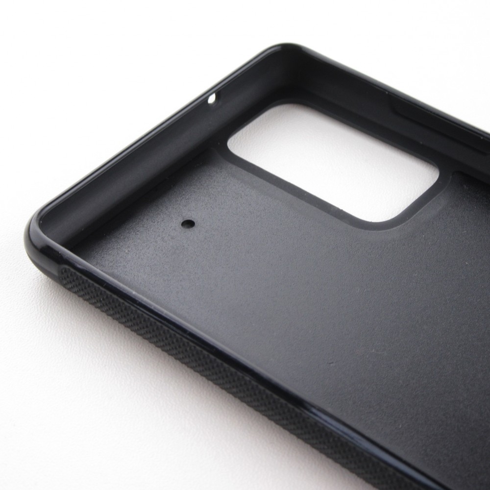 Coque personnalisée en silicone rigide noir - Samsung Galaxy S21 FE 5G