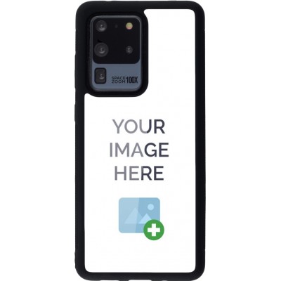 Coque personnalisée en Silicone rigide noir - Samsung Galaxy S20 Ultra