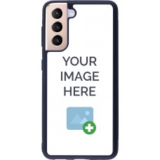 Coque personnalisée en silicone rigide noir - Samsung Galaxy S23