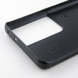 Coque personnalisée en silicone rigide noir - Samsung Galaxy S22 Ultra 5G