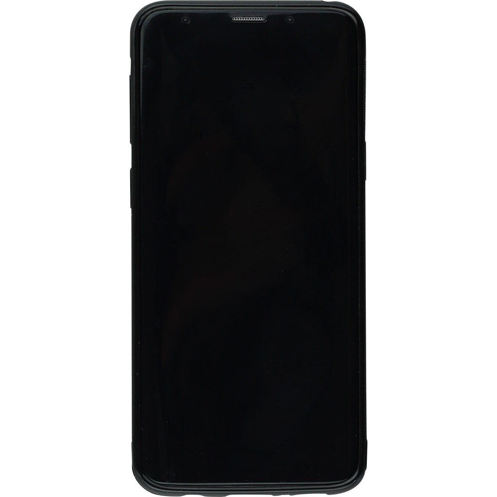 Custom Hülle Silikon schwarz - Samsung Galaxy S9