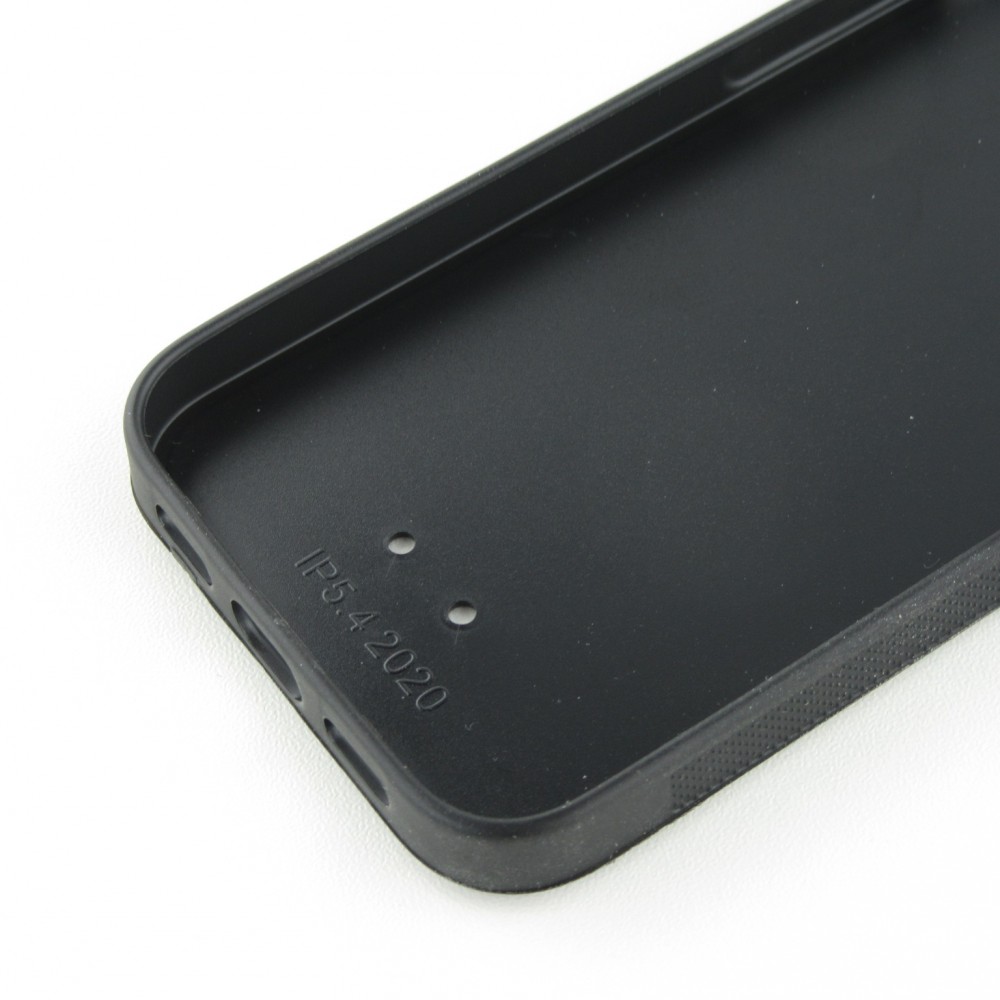 Personalisierte Hülle Silikon schwarz - iPhone 12 mini