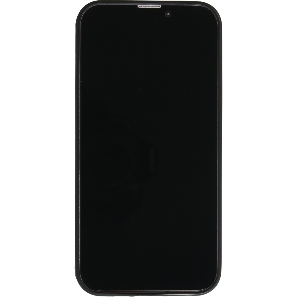 Coque personnalisée en Silicone rigide noir - iPhone 13