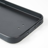 Coque personnalisée en Silicone rigide noir - iPhone 14