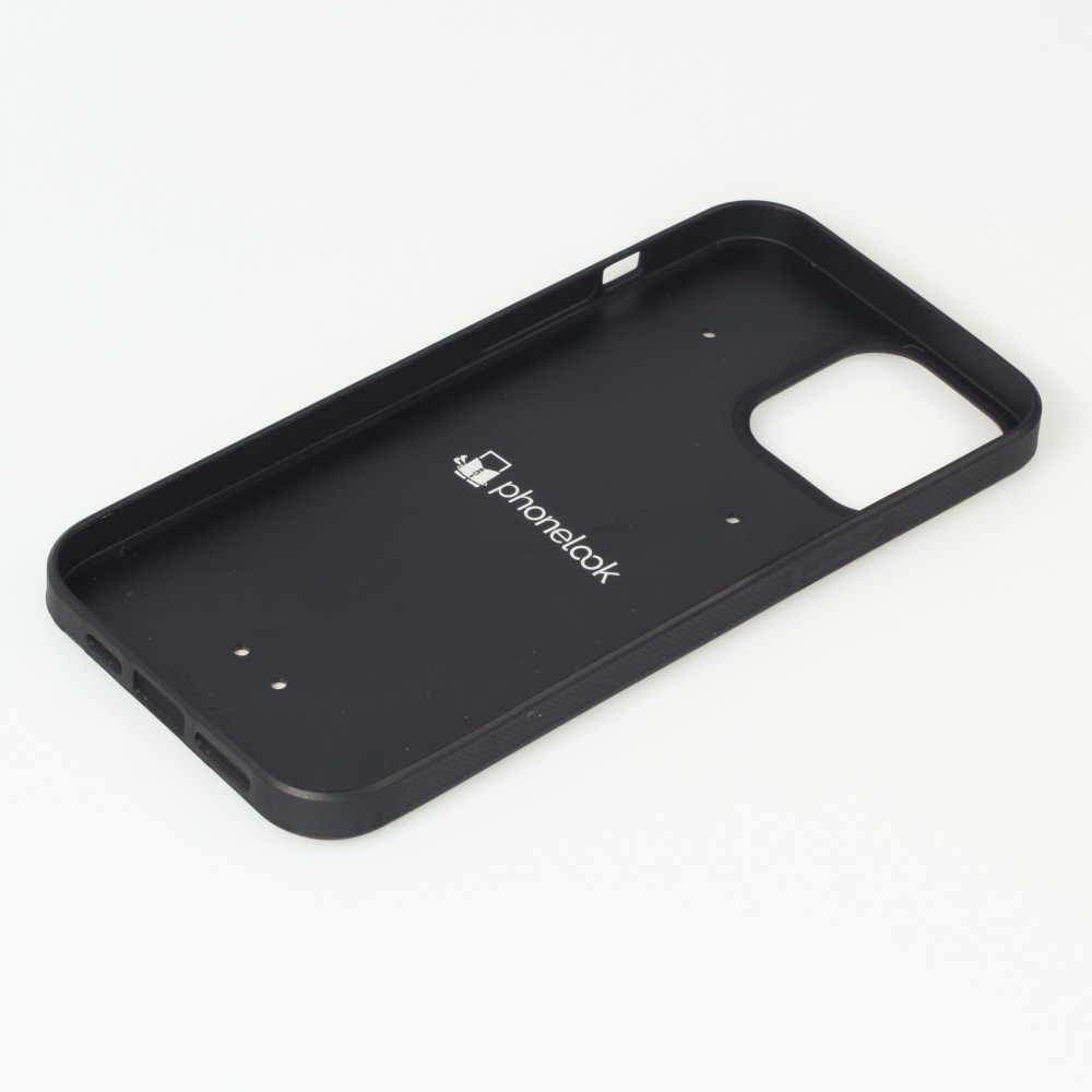 Personalisierte Hülle mit schwarzen Silikonrändern - iPhone 15 Pro Max