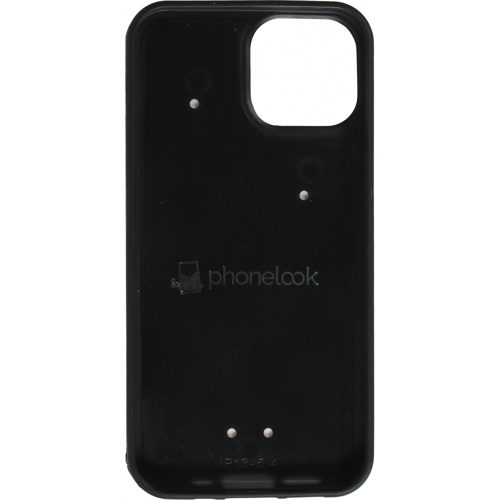 Coque personnalisée en Silicone rigide noir - iPhone 13 mini