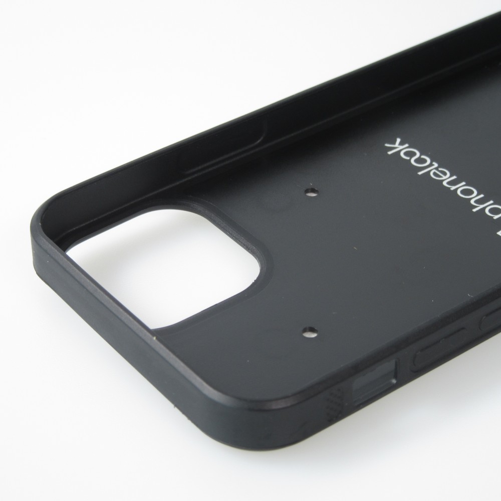 Personalisierte Hülle Silikon schwarz - iPhone 13 mini