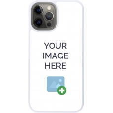 Coque personnalisée en Silicone rigide blanc - iPhone 12 Pro Max