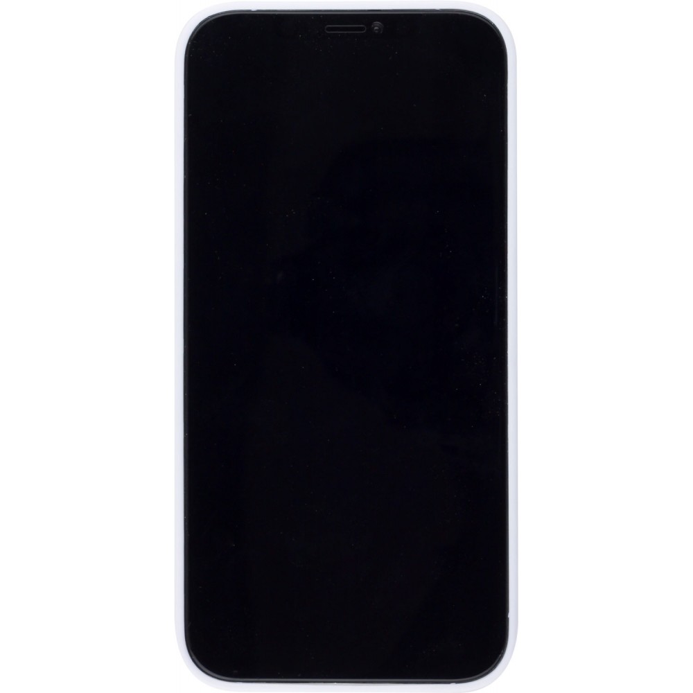 Personalisierte Hülle Silikon Weiss - iPhone 12 mini