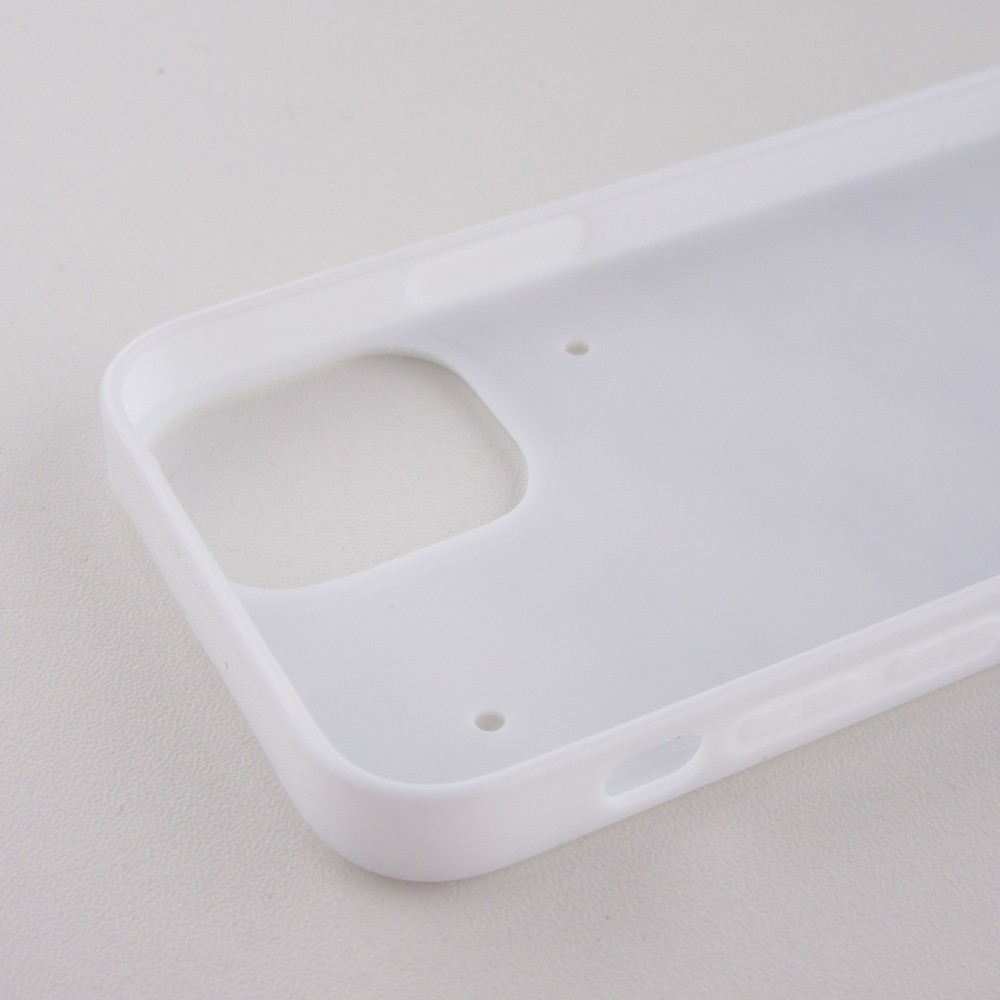 Coque personnalisée en Silicone rigide blanc - iPhone 12 mini