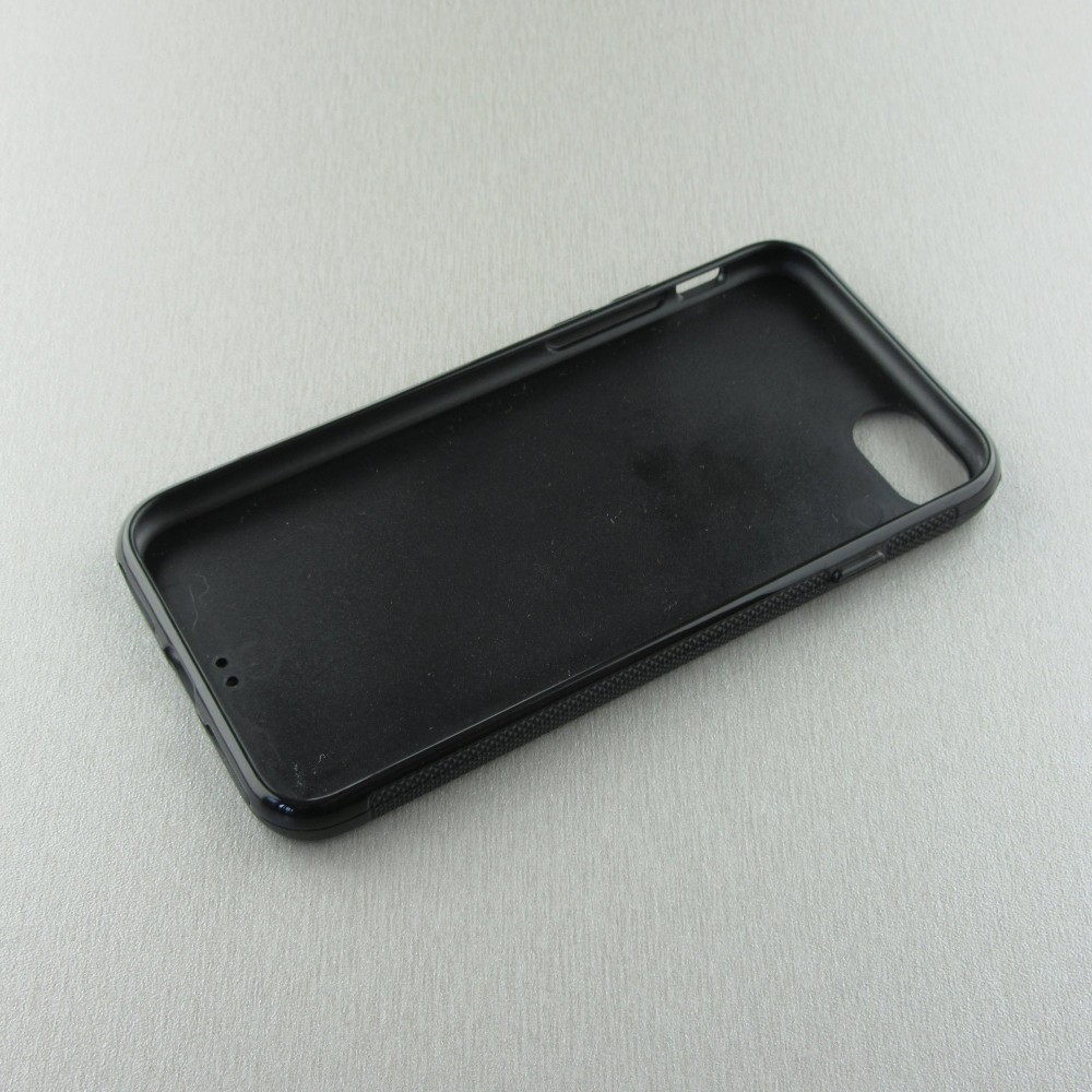 Coque personnalisée en Silicone rigide noir - iPhone 7 / 8 / SE (2020, 2022)