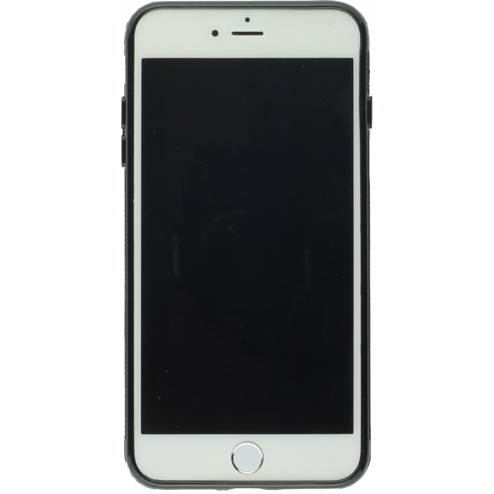 Coque personnalisée en Silicone rigide noir - iPhone 7 Plus / 8 Plus