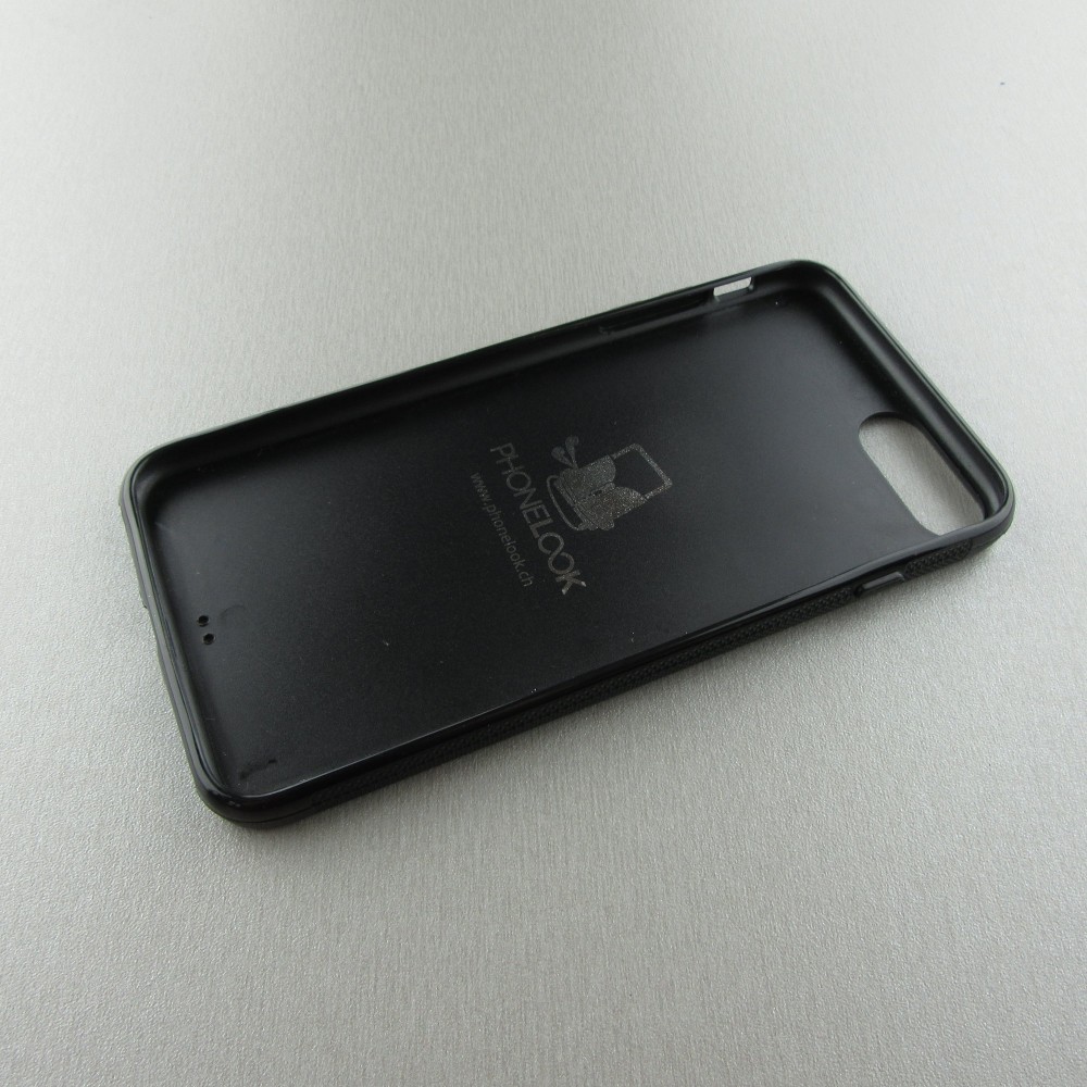 Coque personnalisée en Silicone rigide noir - iPhone 7 Plus / 8 Plus