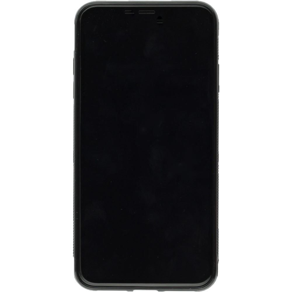 Custom Hülle Silikon schwarz - iPhone Xs Max