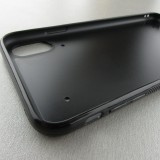 Coque personnalisée en Silicone rigide noir - iPhone Xs Max