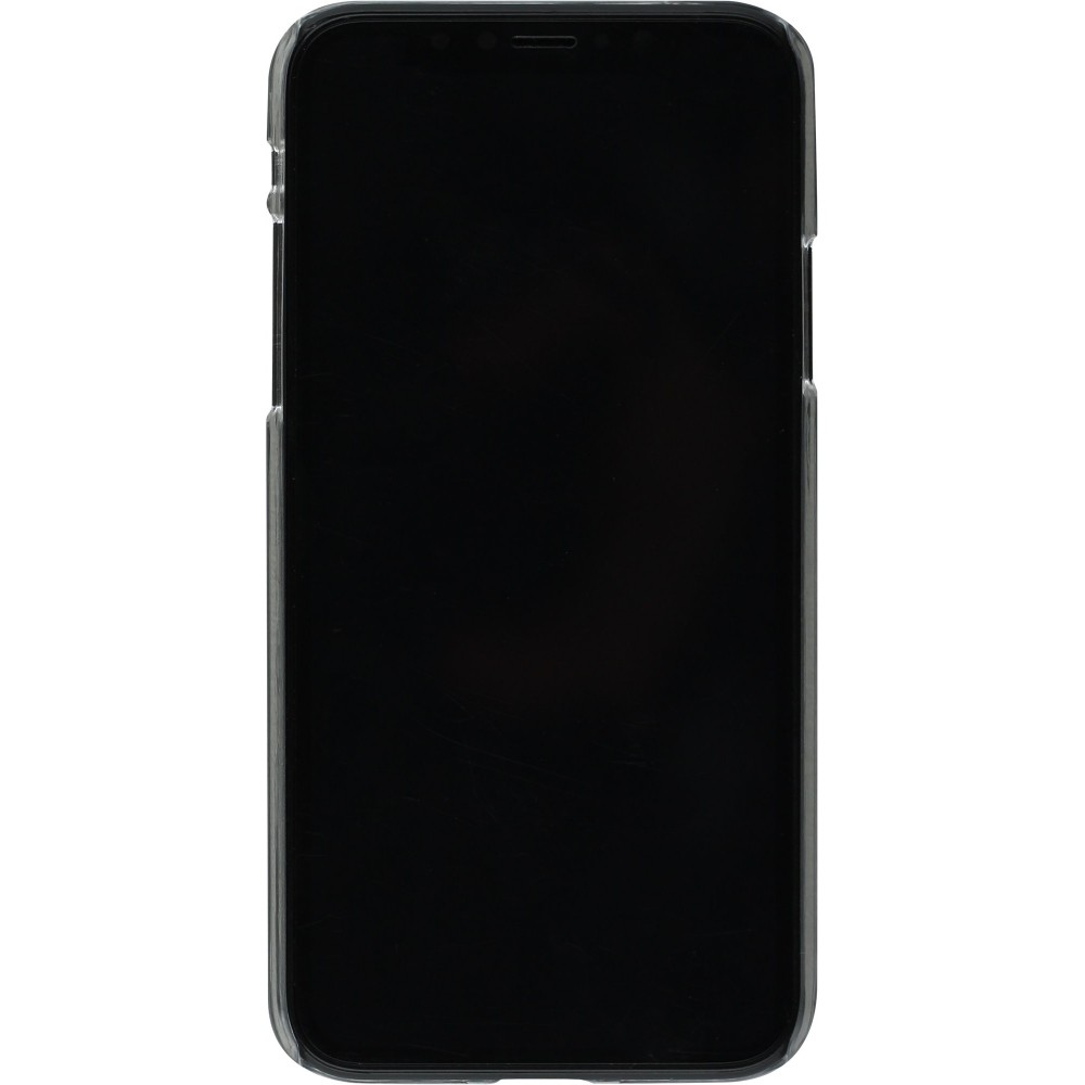 Personalisierte Hülle transparenter Kunststoff - iPhone X / Xs
