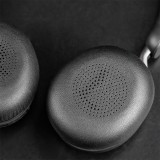 Coussinets de remplacement cuir doux pour Jabra Evolve2 65 / Evolve2 40 / Elite 45h - Noir