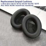 Coussinets d'oreille de rechange pour écouteurs Bose QuietComfort QC2/QC15/QC25/QC35/QC45/SoundLink/SoundTrue - Blanc