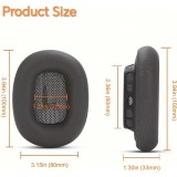 Coussinets rechange tissu mesh ultra-doux mousse mémoire aimant renforcé (set de 2 pièces) - Bleu - AirPods Max