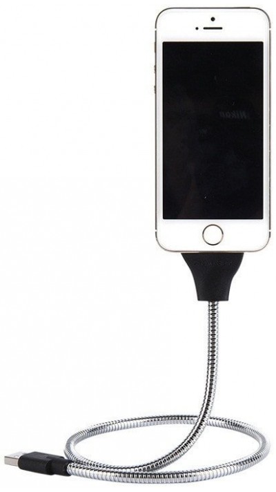 Support flexible créatif - Câble Lightning extensible pour iPhone avec connecteur USB-A