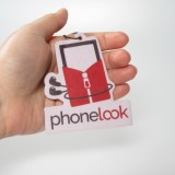 Auto Duft Diffusor PhoneLook – Frischer Duft für unterwegs & angenehme Fahrten - Weiss