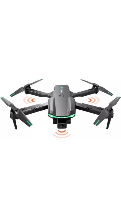 Drone mini KK3 Pro advanced dual caméra 4K Wifi RC quadricoptère pliable - Noir