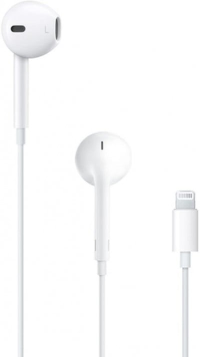 Apple EarPods-Ohrhörer mit Lightning Spitze für iPhone - Weiss