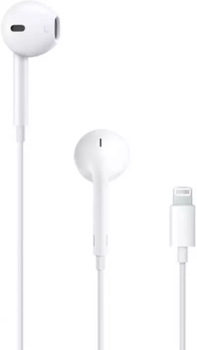 Écouteurs Apple EarPods avec embout Lightning pour iPhone - Blanc