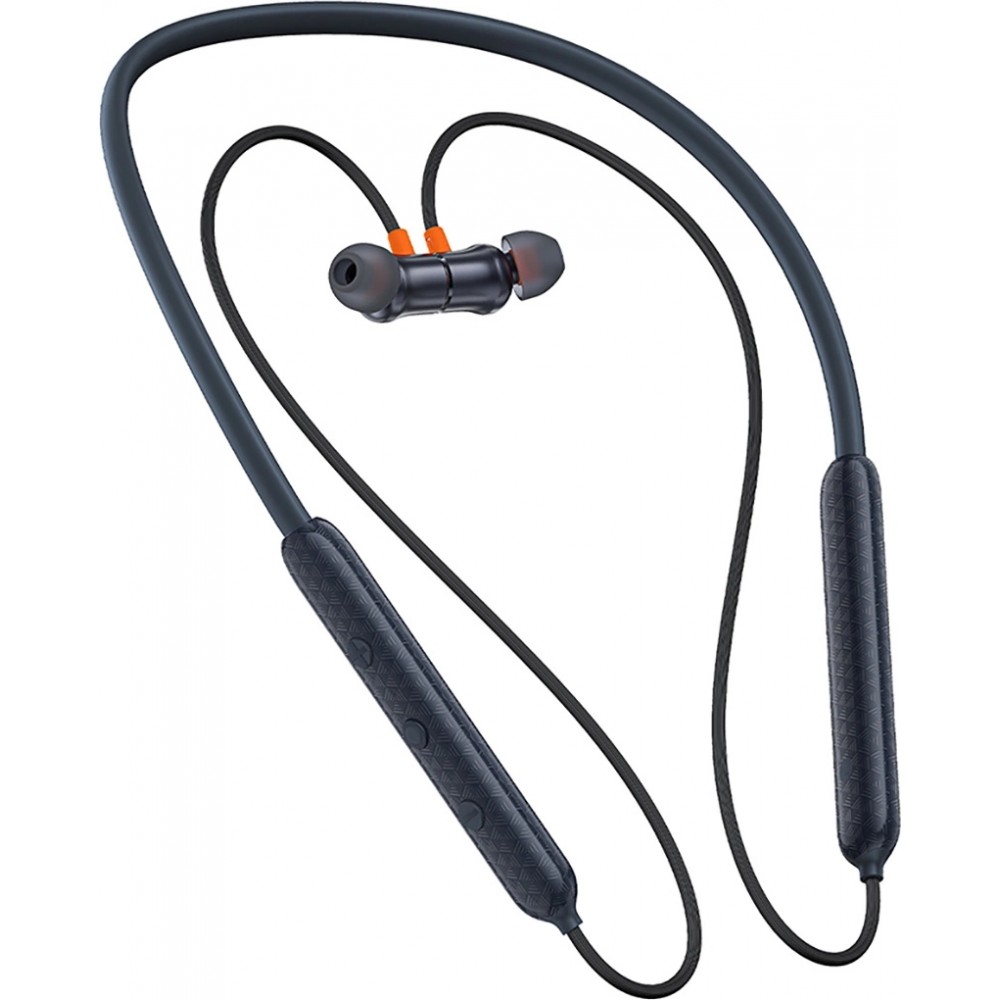 Écouteurs Bluetooth 5.3 sans fil Neckband Acefast N2 avec réduction de bruit ENC et embouts en silicone - Bleu