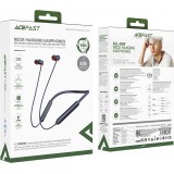 Écouteurs Bluetooth 5.3 sans fil Neckband Acefast N2 avec réduction de bruit ENC et embouts en silicone - Bleu
