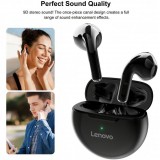 Ecouteurs Lenovo HT38 sans fil Bluetooth true wireless earbuds avec touch control - Blanc