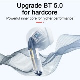 Ecouteurs Lenovo LP40pro sans fil Bluetooth 5.0 wireless earbuds avec Noise cancelling - Blanc