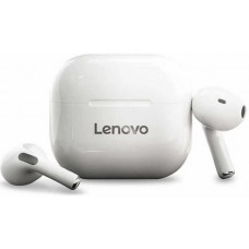 Lenovo LivePods LP40 kabellose Bluetooth 5.0 Kopfhörer wireless earbuds mit USB-C & HD Voice Call - Weiss