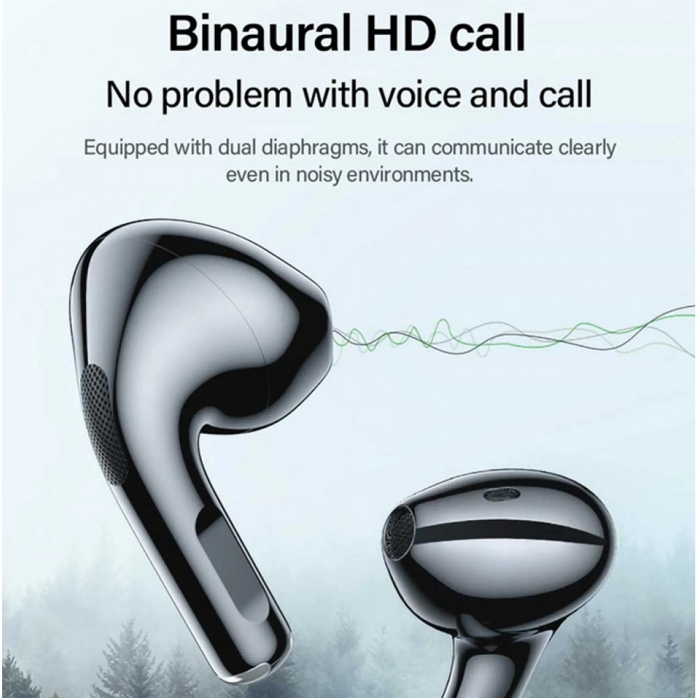 Ecouteurs Lenovo LivePods LP40 sans fil Bluetooth 5.0 wireless earbuds avec USB-C & HD Voice Call - Blanc