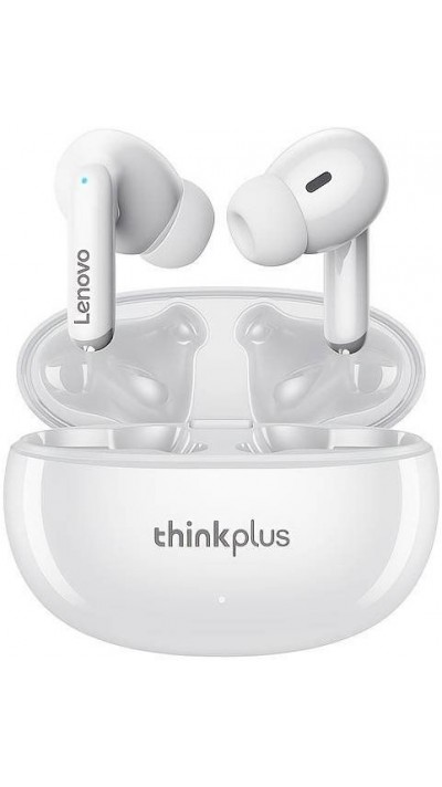 Ecouteurs Lenovo thinkplus Live Pods XT88 Bluetooth 5.3 sans fil HD Sound - Blanc