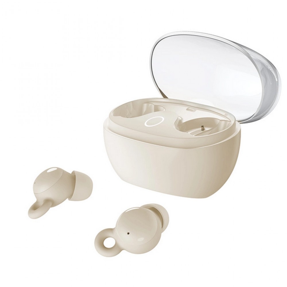 Joyroom JR-TS3 TWS Bluetooth 5.3 Kopfhörer Ergonomisch und bequem zum Schlafen - Weiss
