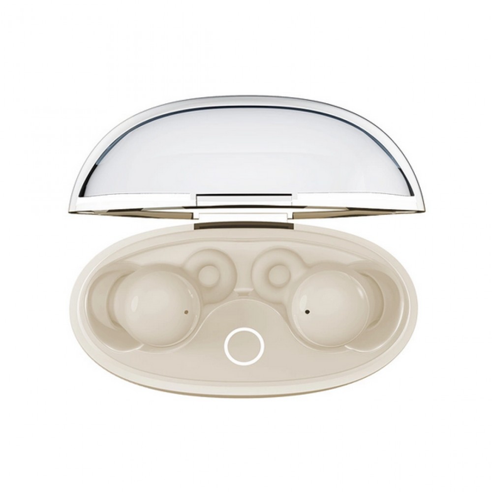 Joyroom JR-TS3 TWS Bluetooth 5.3 Kopfhörer Ergonomisch und bequem zum Schlafen - Weiss