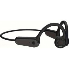 Stylische kabellose Bluetooth-Knochenleitungs-Kopfhörer für Sport - Laufen - Radfahren - Fitness - Schwarz