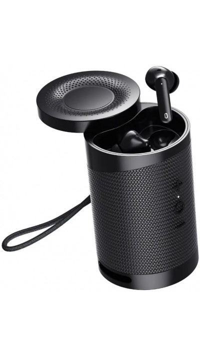 Écouteurs in-ear sans fil Bluetooth + haut-parleurs Hi-Fi Sound 2 en 1 b40 - Noir