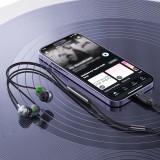 Acefast L5 USB-C In-Ear Kopfhörer 1,2m mit Silikon-Ohrstöpseln - Schwarz