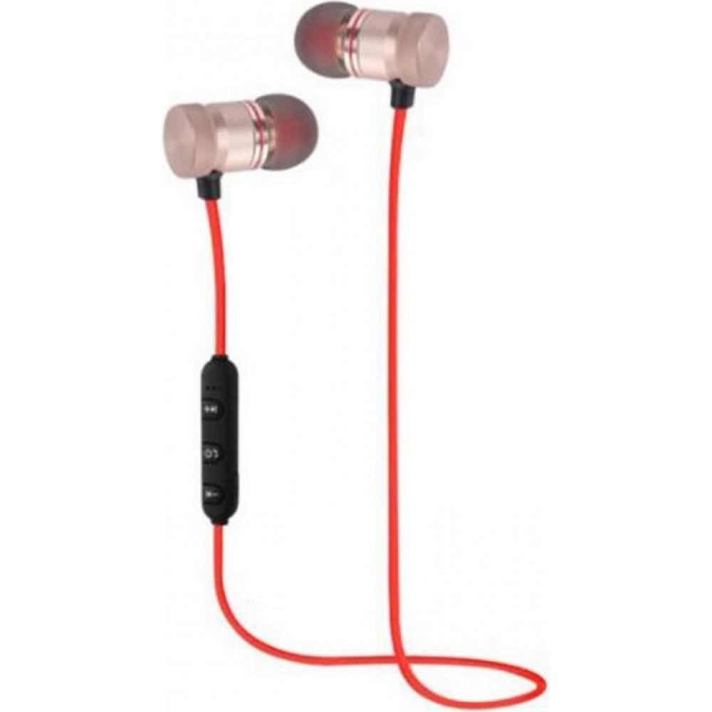 Magnetische Bluetooth Kopfhörer In-Ear für Sport / Fitness inkl. Fernbedienung